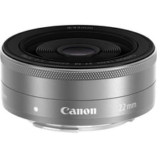 Load image into Gallery viewer, Canon EF-M 22mm f/2 STM Silver