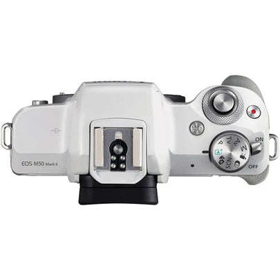 Canon EOS M50 Mark II Kit (EF-M 15-45mm STM) White