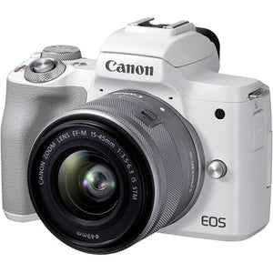 Canon EOS M50 Mark II Kit (EF-M 15-45mm STM) White