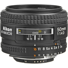 Load image into Gallery viewer, Nikon AF 50mm f/1.4D