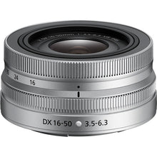Load image into Gallery viewer, Nikon Z 16-50mm f/3.5-6.3 VR Lens (Silver)