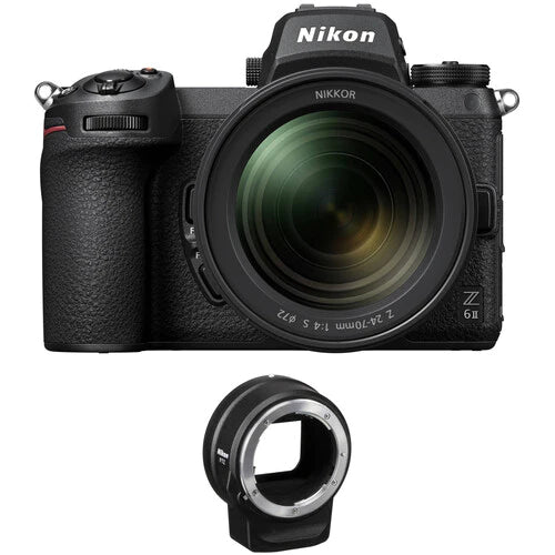 Nikon Z6 Mark II + Z 24-70mm f/4 S + FTZ II Adapter