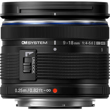 Load image into Gallery viewer, OM System M.Zuiko Digital ED 9-18mm F/4-5.6 II Lens