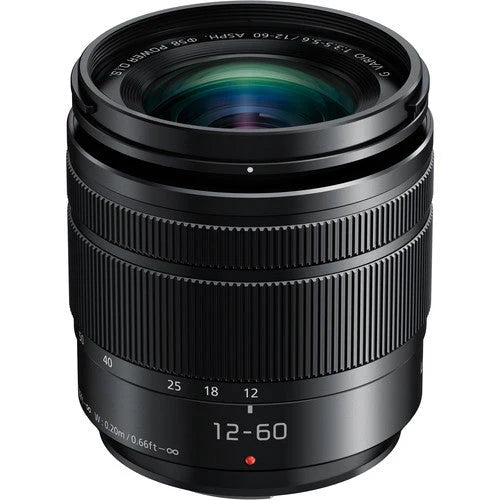 Panasonic Lumix G Vario 12-60mm f/3.5-5.6 ASPH. POWER O.I.S. Lens H-FS12060