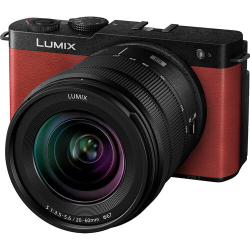 Panasonic Lumix DC-S9 Kit with S 20-60mm f/3.5-5.6 Lens (Crimson Red) (DC-S9KR)