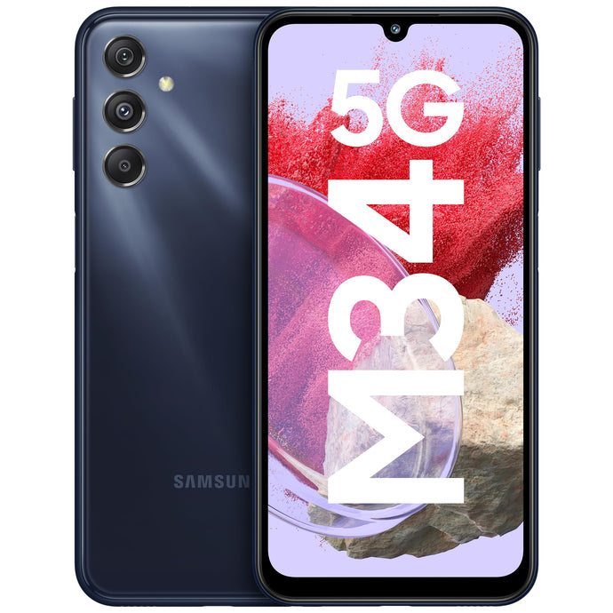 Samsung Galaxy M34 M346B2DS 5G 128GB 6GB (RAM) Dark Blue (Global Version)
