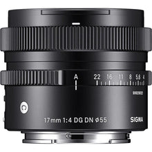Load image into Gallery viewer, Sigma 17mm F4 DG DN Contemporary (Sony E)
