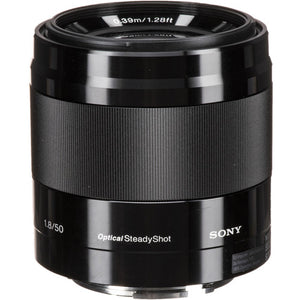 Sony E 50mm F1.8 OSS (SEL50F18/B) (Black)