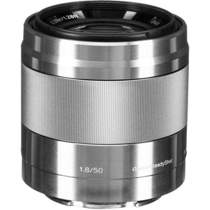 Sony E 50mm F1.8 OSS (SEL50F18/S) (Silver)