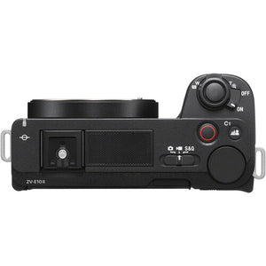 Sony ZV-E10 II Mirrorless Camera Body (ZV-E10M2) (Black)