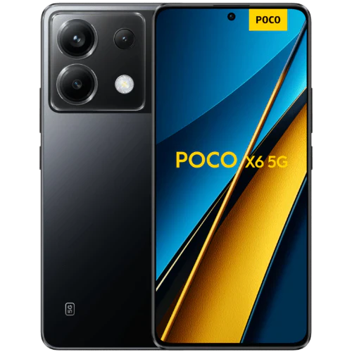 Xiaomi Poco X6 5G 256GB 8GB (RAM) Black (Global Version)