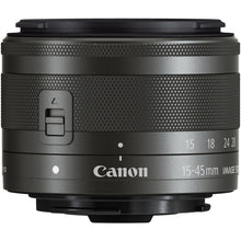 Load image into Gallery viewer, Canon EF-M 15-45mm F3.5-6.3 IS STM Black
