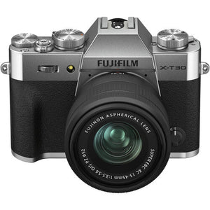 Fujifilm X-T30 II Body with 15-45mm Silver (Black Lens)