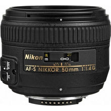 Load image into Gallery viewer, Nikon AF-S 50mm f/1.4G Black