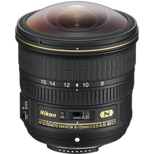 Load image into Gallery viewer, Nikon AF-S Fisheye 8-15mm f/3.5-4.5E ED Lens