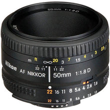 Load image into Gallery viewer, Nikon AF 50mm f/1.8D
