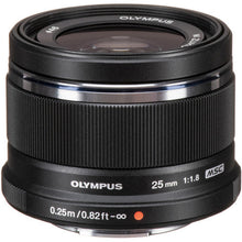 Load image into Gallery viewer, Olympus M.Zuiko 25mm F/1.8 (Black)