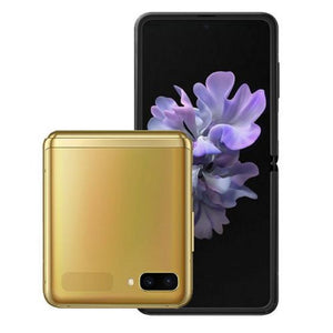 Samsung Galaxy Z Flip F700F Dual SIM 256GB 8GB (RAM) Mirror Gold (Global Version)