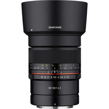Load image into Gallery viewer, Samyang MF 85mm f/1.4 Lens (Nikon Z)