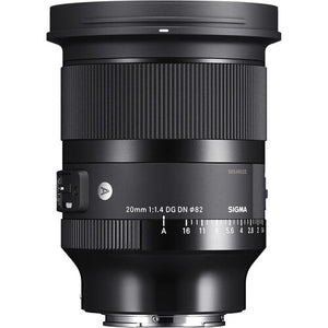 Sigma 20mm F/1.4 DG DN Art Lens (Sony E)