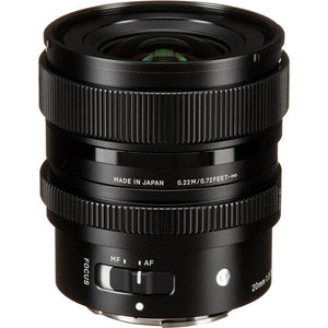 Sigma 20mm F2 DG DN Contemporary Lens (Sony E)