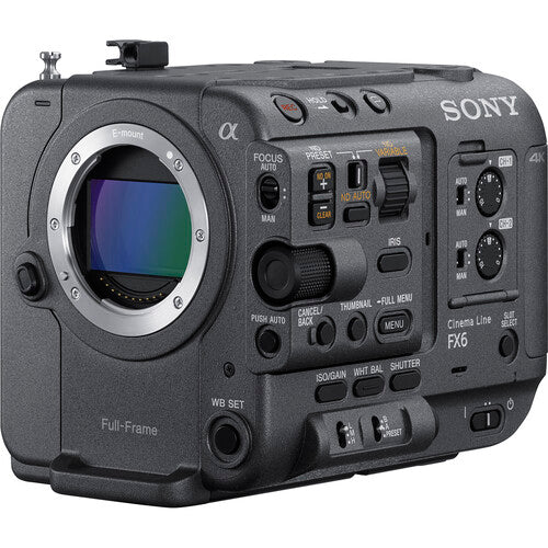 Sony Cinema Line FX6 Camera Body Only (ILME-FX6)