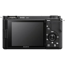 Load image into Gallery viewer, Sony ZV-E10 Mirrorless Camera With 16-50mm Lens Black (ILCZV-E10L)