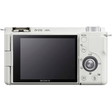 Load image into Gallery viewer, Sony ZV-E10 Mirrorless Camera Body With 16-50mm Lens (ILCZV-E10L) White